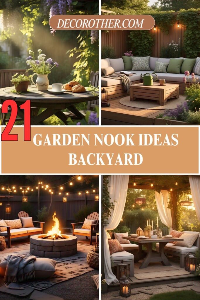 Garden Nook Ideas Backyard