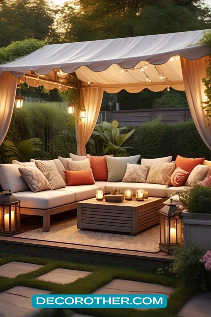 Outdoor Canopy Lounge