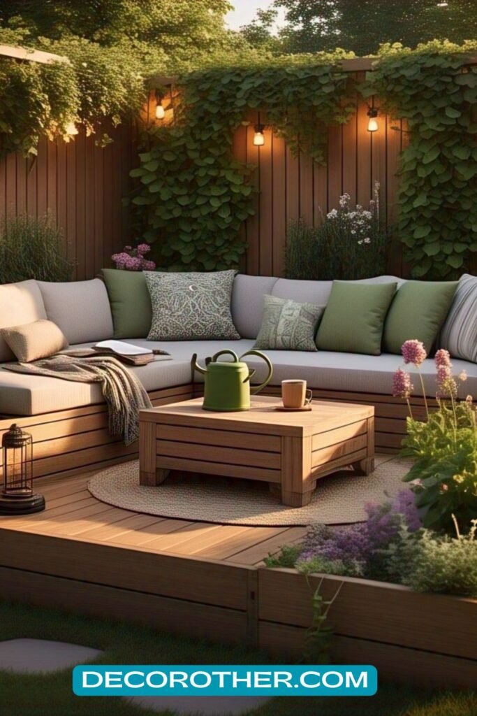 Raised Deck Garden Corner