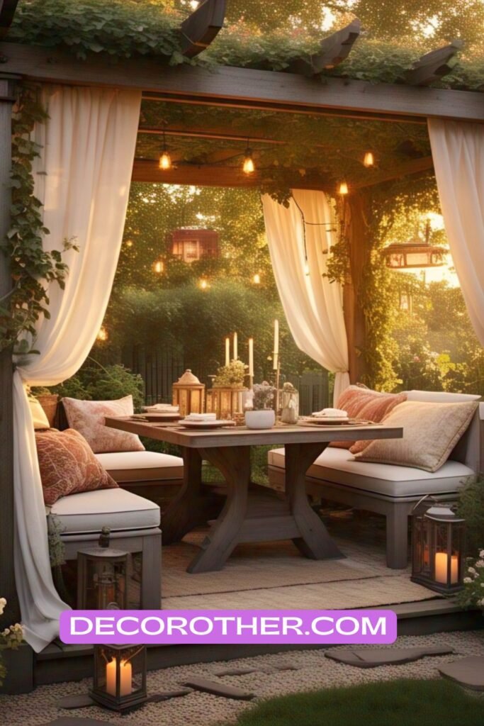 Rustic Pergola Paradise