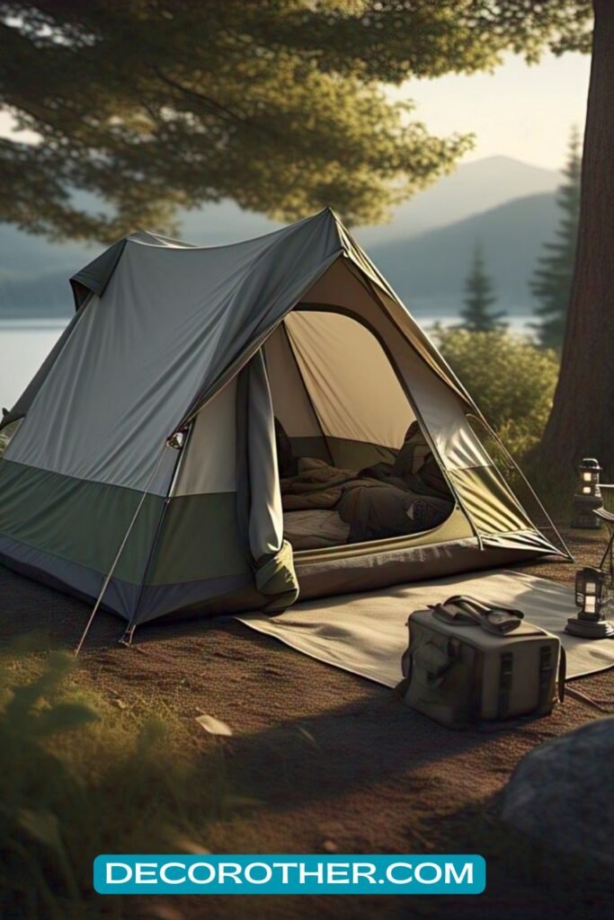 Strategically Position Your Tent