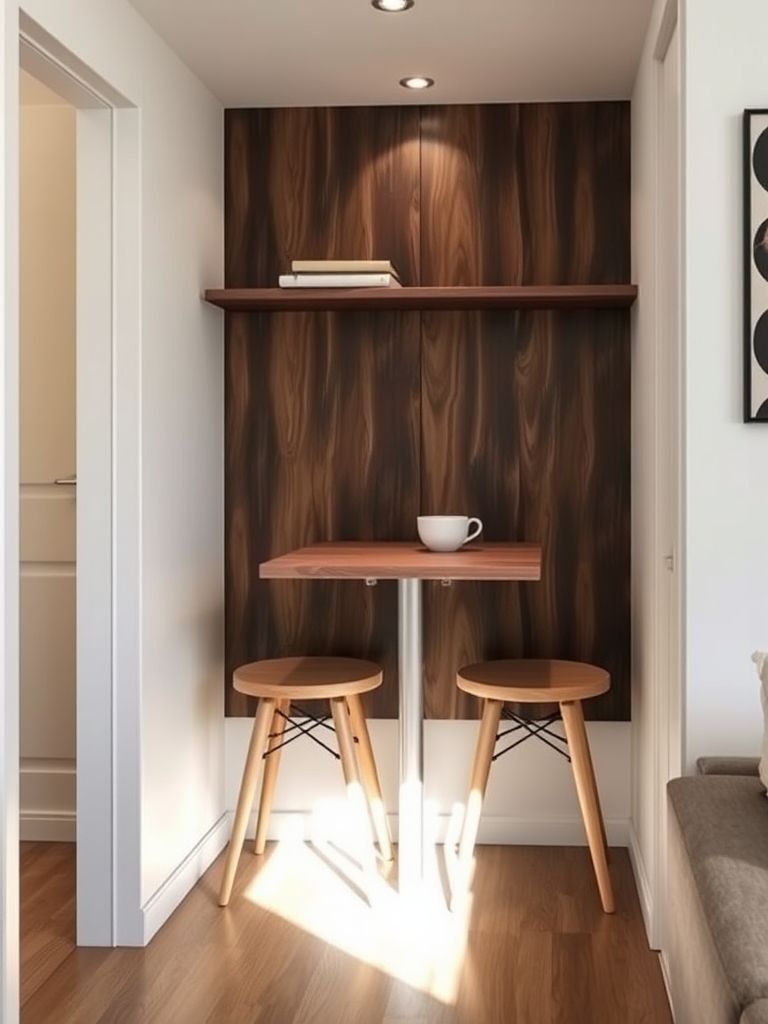 Build a Wall-Mounted Drop-Leaf Table