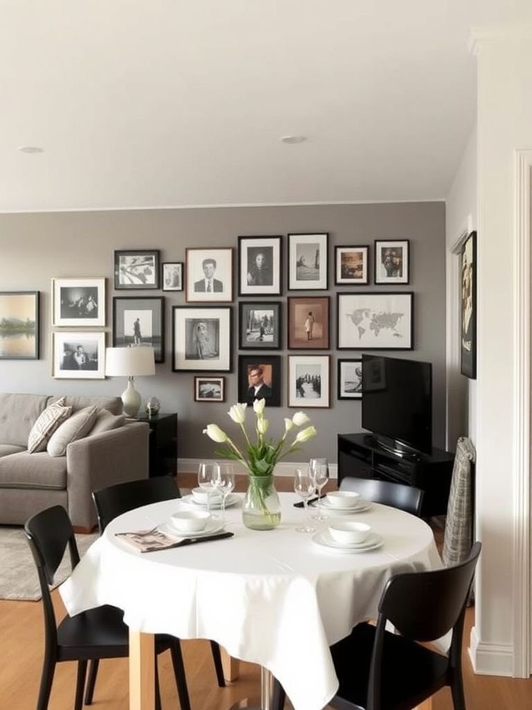Create a Gallery Wall in the Dining Zone