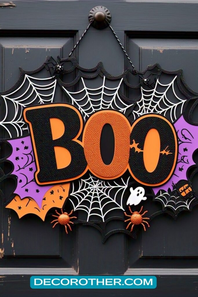 Halloween Boo Sign