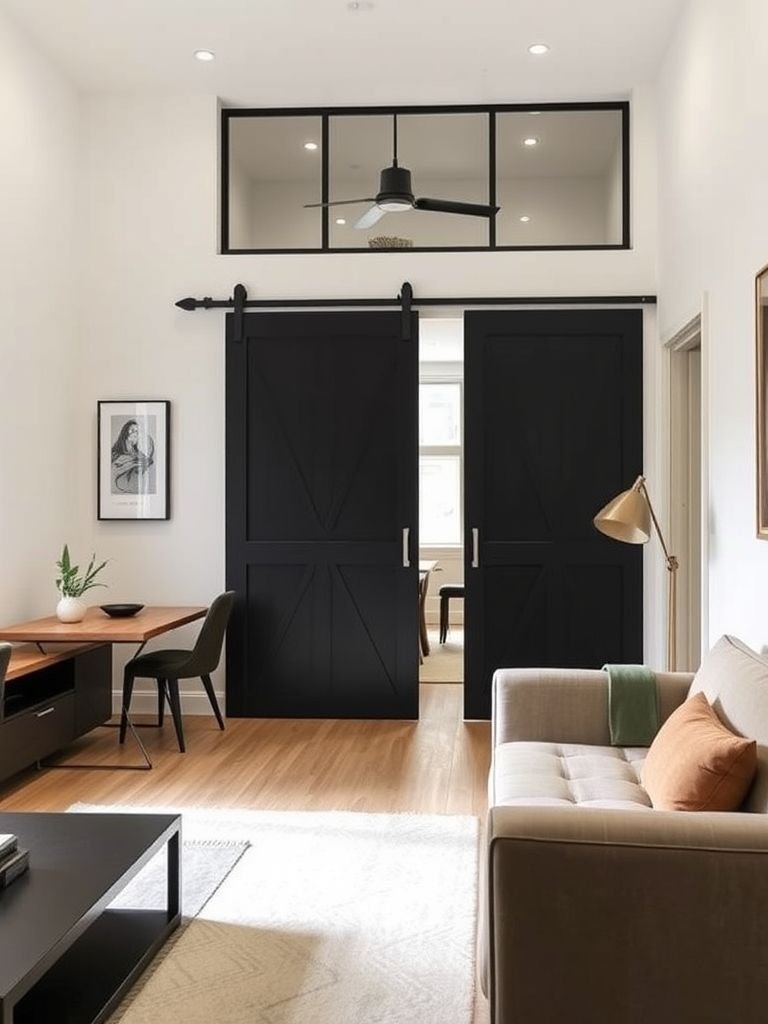 Incorporate Sliding Doors or Room Dividers