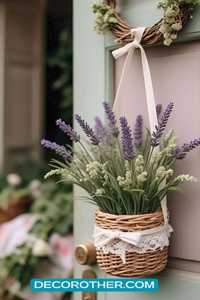 Mini Basket with Florals