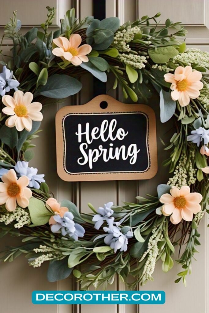 Seasonal Wreath Door Hangers