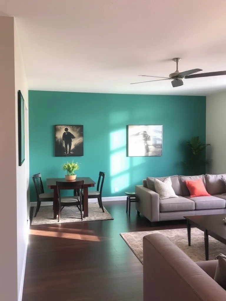 Use Color Blocking to Separate Areas